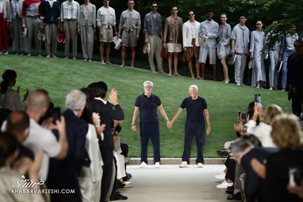 جورجو آرمانی و لئو دل‌اورکو